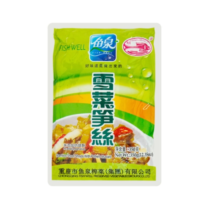 鱼泉雪菜笋丝 20/350g