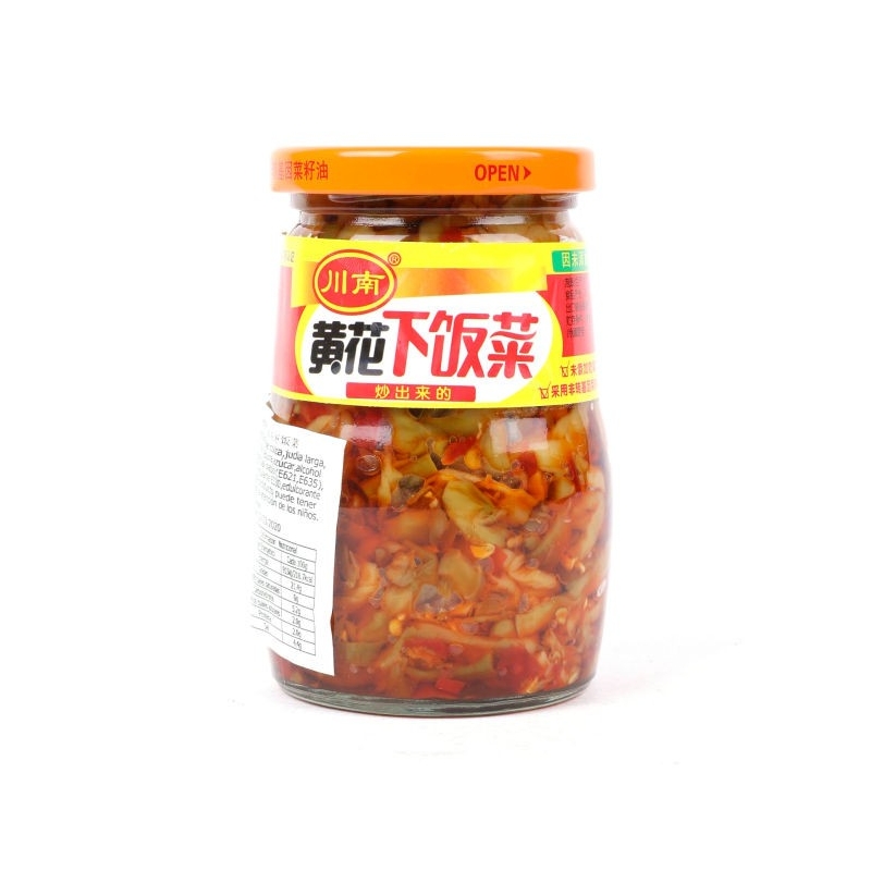 川南黄花下饭菜*瓶 12/330g