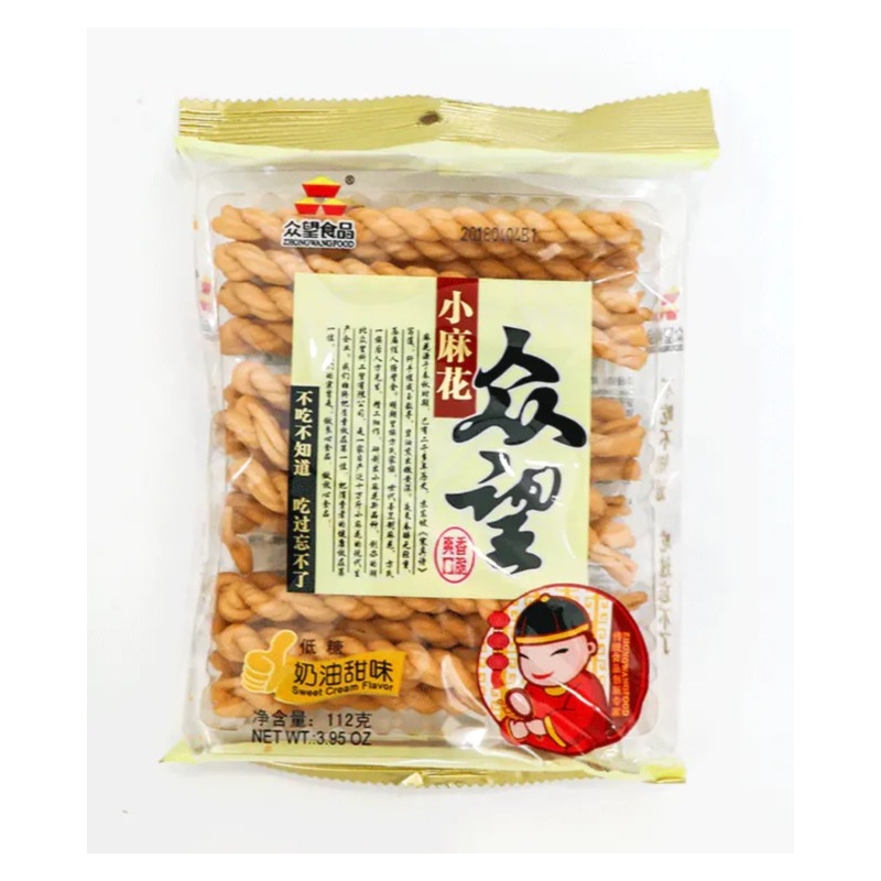 众望小麻花（奶油甜味）30/130g