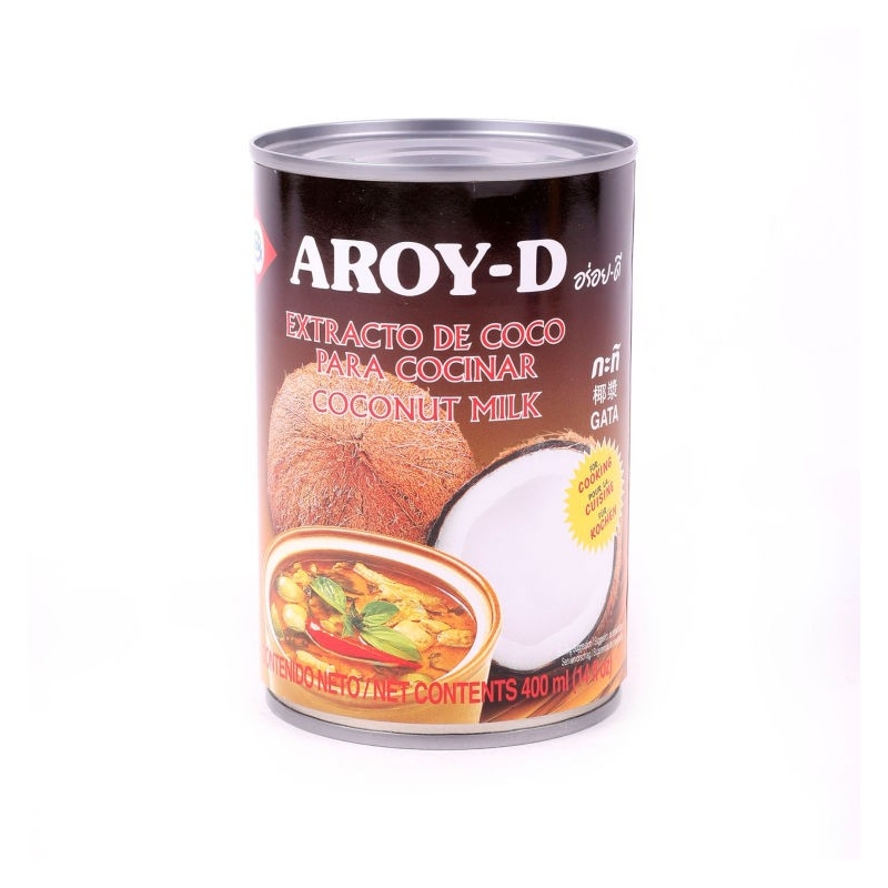Leche De Coco Para Cocinar Aroy-D 400 ml
