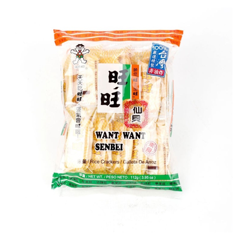 Galleta de arroz senbei WANT WANT 112g