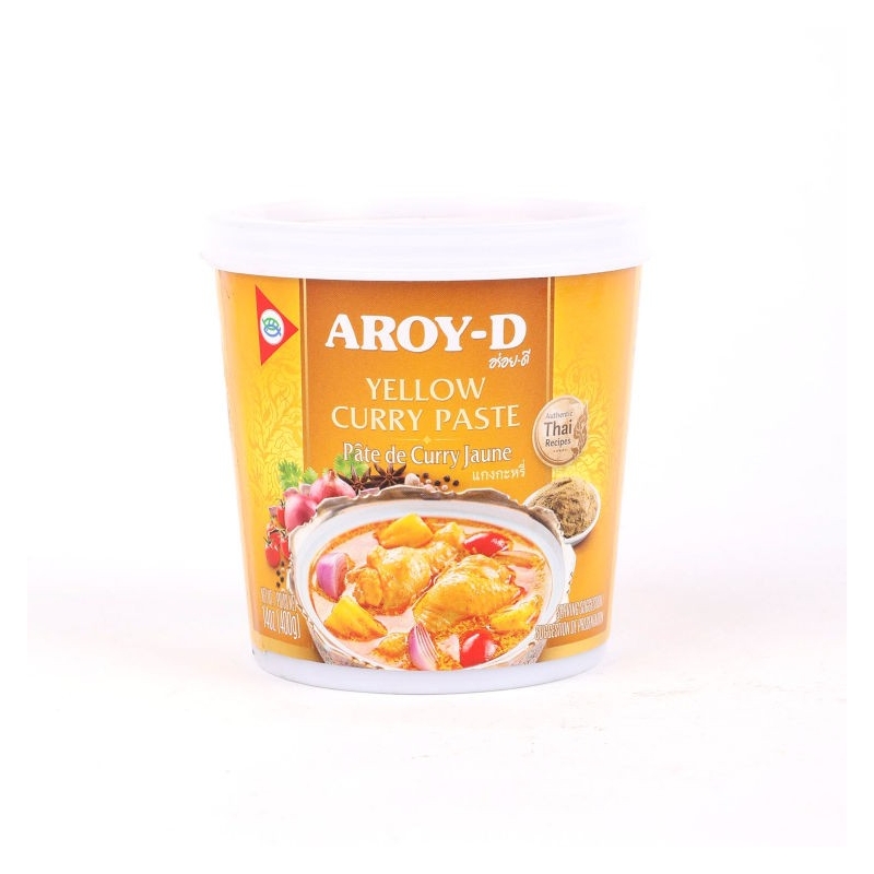 Pasta de Curry Amarillo AROY-D 24/400g