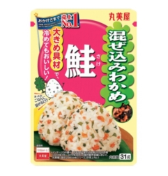 CONDIMENTOS PARA ZRROZ 丸美屋鲑鱼味拌饭料 31G*10*8