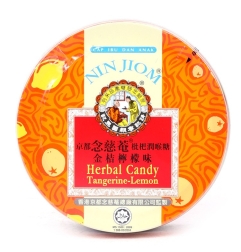 CARAMELO DE HIERBAS SABOR KUMQUAT Y LIMON NIN JIOM 12/60G