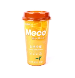 香飘飘MECO果汁茶金桔柠檬味 15/400ml