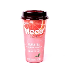 香飘飘MECO果汁茶桃桃红柚味 15/400ml
