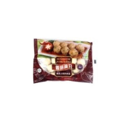 BOLAS DE CERDO CON SETAS CHINAS ZD 蒙福正点香菇贡丸 24/360G