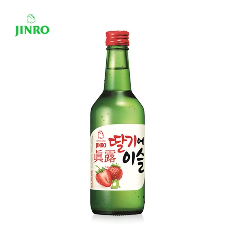 韩国JINRO烧酒草莓味 20/360ML 13％VOL