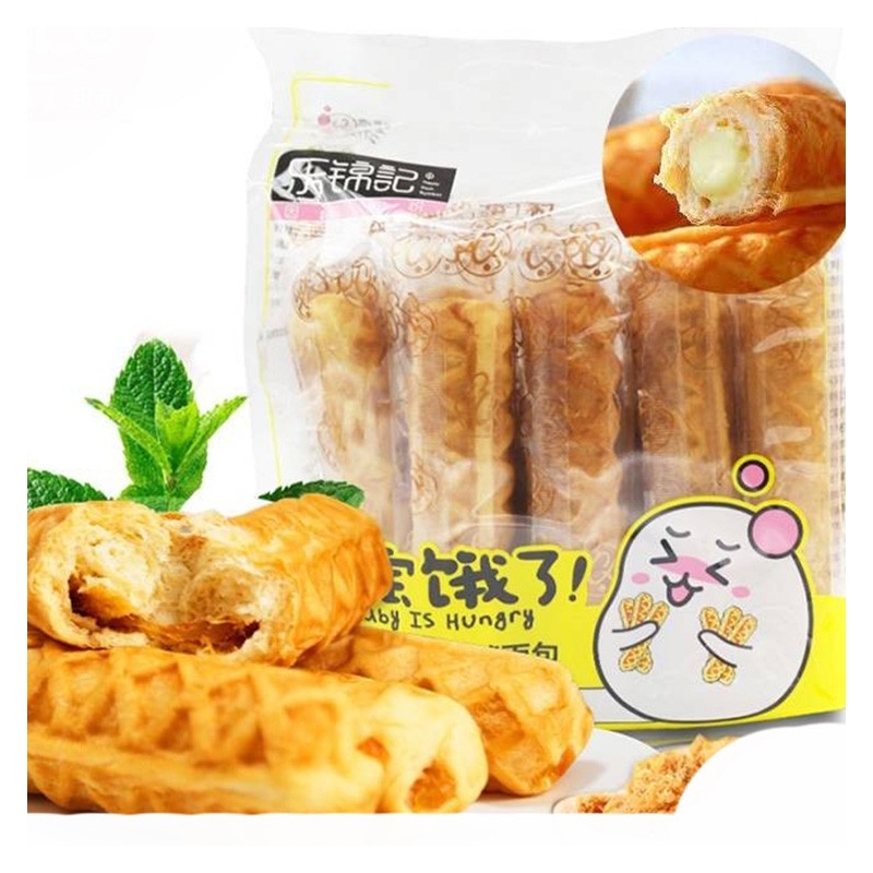 散乐锦记乳酪注心撕棒面包 500g