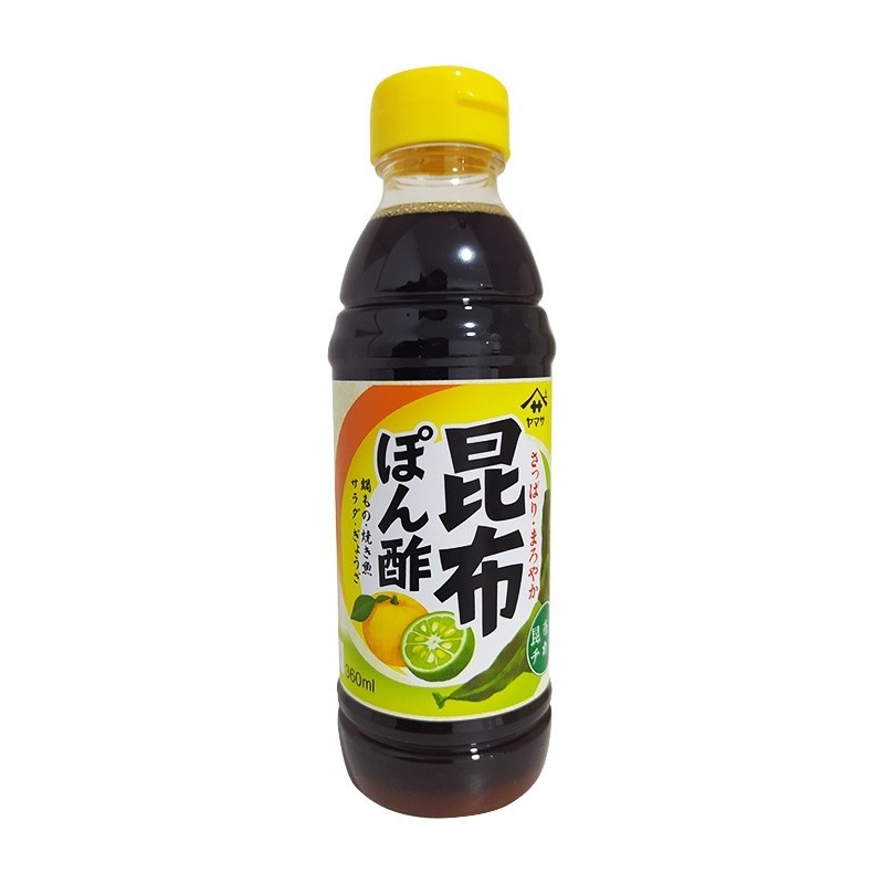 Vinagre Ponzu de Kombu YAMASA 12/360ml